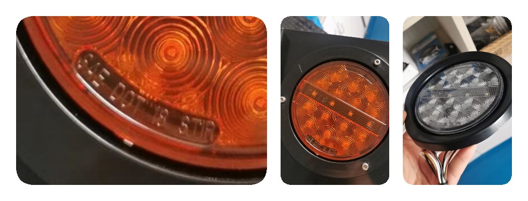 DOT certified food trailer tail lights